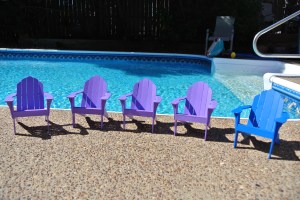 Chair #2 unavailable for photo, having relocated to CA