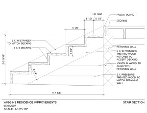 06 19 07 stair section