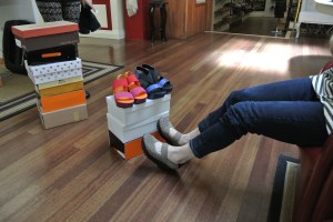 seeing my wife try on shoes still brings back that memory from long ago